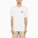 Logo North Face Print T Shirt White