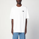 La camisa de cúpula simple blanca de gran tamaño de la cara norte