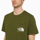 Il logo North Face Print Shirt Forest Green