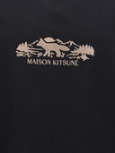 Maglietta di maison kitsune "profilo esterno"