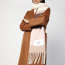 Maison kitsuné lana mezcla bufanda rayada