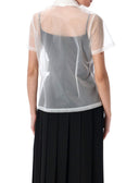 Comme Des Garcons T Shirts And Polos White