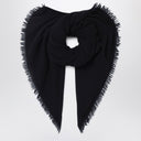 Destin Black Cashmere Scarf