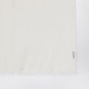 Destin White Milk Cashmere Scarf