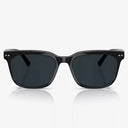 Nuance Audio Acoustic Glasses Aw5001 04 Square 54 Glossy Black/Transparent Gray Unisex Photochromic