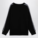Off White ™ Black Crew Neck Felpa con logo