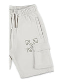 Pantaloncini bianco sporco