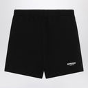 Rappresenta i pantaloncini di cotone nero con logo