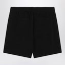 Rappresenta i pantaloncini di cotone nero con logo