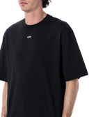 T-shirt e polo Off White nere
