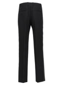 Fuera de pantalones blancos 'ow emb'