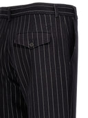 Off White '23 Pinstripes' Trousers