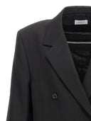 Fuera de blazer blanco 'ow emb'