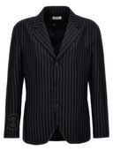 Off White '23 Pinstripes' Blazer