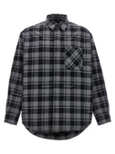 Off White "check flanell padded" jacka