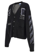 Cardigan de «université» blanc