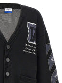 Cardigan de «université» blanc