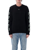 Off-White-Pullover Schwarz