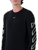 Off-White-Pullover Schwarz