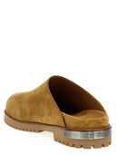 Off White 'Metal Logo' Clogs