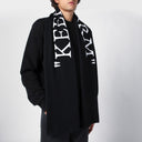 Off White™ Keep Warm Black/White Wool Scarf