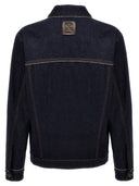 Off White "Skate Zip" Giacca di jeans