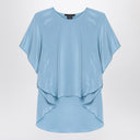 MAX MARA PianoForte Blu azzurra Flowy Blouse