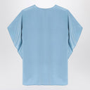 MAX MARA PianoForte Blu azzurra Flowy Blouse
