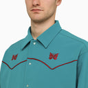 Needles Light Turquoise Bomber Jacket