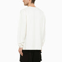 Needles White Crew Neck Sweatshirt With Embroidery
