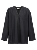 Lemaire 'V Neck Smock' Blouse
