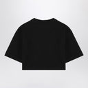 Off White ™ Black Cropped Thirt con logo