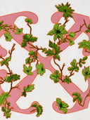 오프 흰색 'Ramage Flower Arrow'T 셔츠