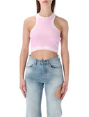 Off White Top Pink