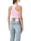 Off White Top Pink