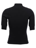 Pull de «bande de logo» blanc