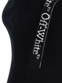 Off White 'Logoband' Kleid