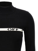 Off White 'Logo Stripe Mini' Dress