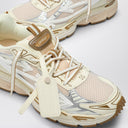 Off White™ White/Beige Sneakers Ow Be Right Back