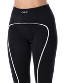 Off White Trousers Black