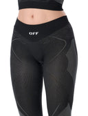 Off White Trousers Black