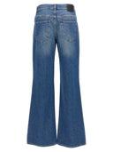 أوف وايت شعار التطريز الجينز