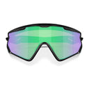 Oakley Sunglasses Oo9418 941828 Wind Jacket 2.0 Black/Green Unisex