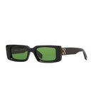Off White Sunglasses Oeri127 1055 Arthur Black/Green Unisex