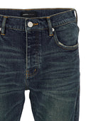 Paarse 'p004 kintsugi' jeans