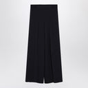 Erika Cavallini Blue Viscose Palazzo Trousers