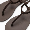 Manebí Brown Suede Hamptons Sandal