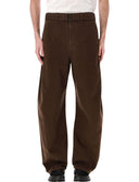 Lemaire Trousers Brown