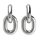 Xl Link Hoops Earring Paco Rabanne Silver Brass