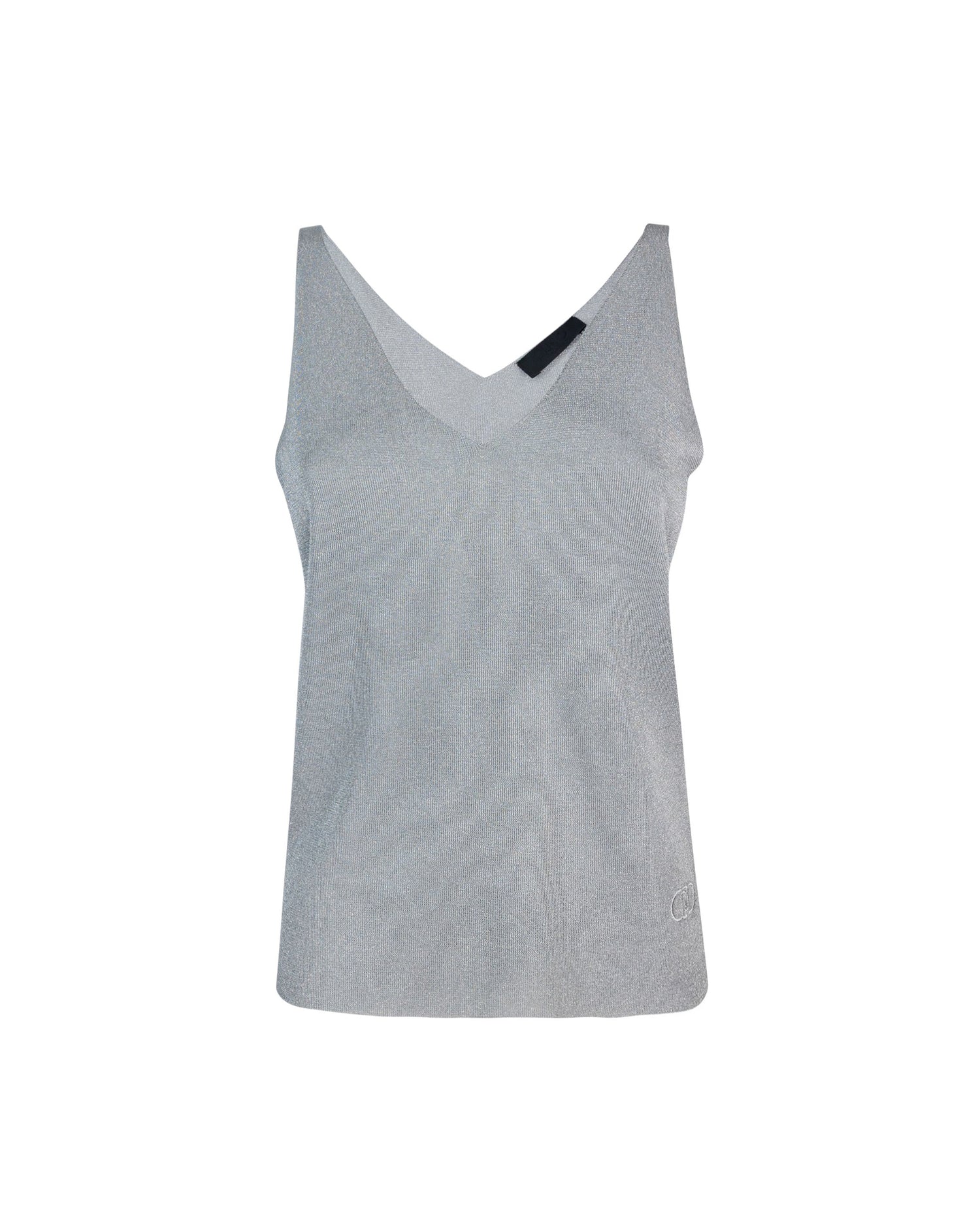 Liu Jo Top in Maglia Lurex Argento Balardi - Main Image